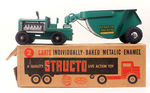 "STRUCTO DELUXE ROCKER DUMP" BOXED PRESSED STEEL REPLICA.