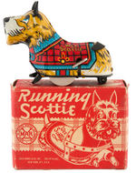 MARX "RUNNING SCOTTIE" BOXED WIND-UP.