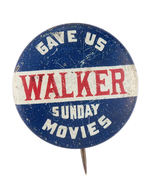 NYC MAYOR "WALKER GAVE US SUNDAY MOVIES."