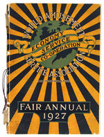 1927 “WORLD AMUSEMENT SERVICE ASSOCIATION” EXTENSIVELY ILLUSTRATED CIRCUS/CARNIVAL ACTS CATALOGUE.