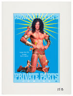 HOWARD STERN "PRIVATE PARTS" MOVIE POSTER DESIGNS LOT.