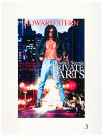 HOWARD STERN "PRIVATE PARTS" MOVIE POSTER DESIGNS LOT.