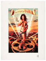 HOWARD STERN "PRIVATE PARTS" MOVIE POSTER DESIGNS LOT.