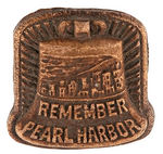 REMEMBER PEARL HARBOR FOUR FIGURAL PINS.