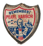 REMEMBER PEARL HARBOR FOUR FIGURAL PINS.