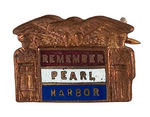 REMEMBER PEARL HARBOR FIVE PINS.