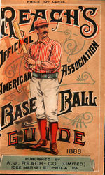 “REACH’S OFFICIAL BASE BALL GUIDE” BOOKS FOR 1888,1889,1890, 1899-1900.