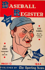 “BASEBALL REGISTER” 1940-1960 COMPLETE SET OF 22.