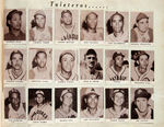 1948-1949 TOLETEROS ALBUM WITH 186 CARDS INCLUDING HILTON SMITH & VARIANTS & UNCATALOGUED EXAMPLES.