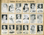 1949-1950 TOLETEROS ALBUM WITH 197 CARDS INCLUDING HILTON SMITH & WILLARD BROWN.