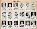 1949-1950 TOLETEROS ALBUM WITH 197 CARDS INCLUDING HILTON SMITH & WILLARD BROWN.