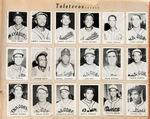 1949-1950 TOLETEROS ALBUM WITH 197 CARDS INCLUDING HILTON SMITH & WILLARD BROWN.