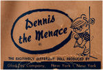 "DENNIS THE MENACE" BOXED DOLL.