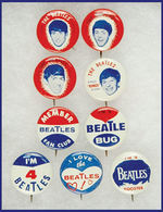 BEATLES VENDING BUTTON SET.