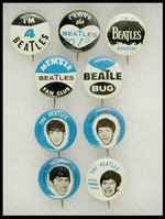 BEATLES VENDING BUTTON SET.