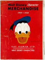 "WALT DISNEY CHARACTER MERCHANDISE 1949-1950" EXCEPTIONAL RETAILER'S CATALOG.