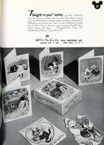 "WALT DISNEY CHARACTER MERCHANDISE 1949-1950" EXCEPTIONAL RETAILER'S CATALOG.