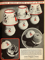 RARE "MICKEY MOUSE MERCHANDISE" 1935 RETAILER'S CATALOG.