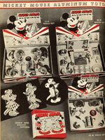 RARE "MICKEY MOUSE MERCHANDISE" 1935 RETAILER'S CATALOG.