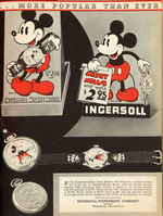 RARE "MICKEY MOUSE MERCHANDISE" 1935 RETAILER'S CATALOG.