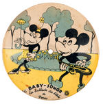 MICKEY MOUSE FRENCH PICTURE DISC.