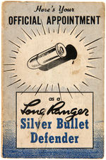 LONE RANGER FIVE SILVER BULLET VARIETIES PLUS TWO RELATED PAPERS.