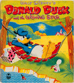 “DONALD DUCK AND THE WISHING STAR” WHITMAN BOOK ORIGINAL ART PAIR WITH BOOK.