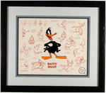 BOB CLAMPETT WB CHARACTERS “MODEL SERIES” SET OF FOUR FRAMED SERICELS.