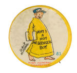 YELLOW KID RARE BUTTON #83.