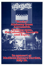 AEROSMITH COLUMBIA RECORDS PROMO/CONCERT POSTER.