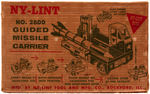 "NY-LINT GUIDED MISSILE CARRIER" BOXED MILITARY VEHICLE.