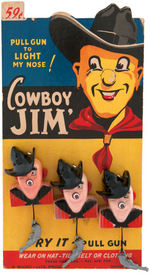 "COWBOY JIM" NOVELTY LIGHTS STORE DISPLAY.