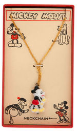 "MICKEY MOUSE" RARE BOXED NECKLACE.