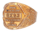 "DON WINSLOW SQUADRON OF PEACE" SCARCE RING FROM IODENT.