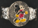 "INGERSOLL" MICKEY MOUSE & DONALD DUCK RING DISPLAY.