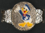 "INGERSOLL" MICKEY MOUSE & DONALD DUCK RING DISPLAY.