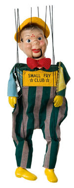 "SMALL FRY CLUB" BOY/GIRL BOXED MARIONETTES.