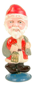 SANTA CLAUS WIND-UP MECHANICAL CELLULOID FIGURE.