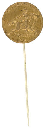 "THE ROUGH RIDERS BRIGADE/ROOSEVELT/1904" STICKPIN.