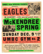 “EAGLES” 1973 CONCERT POSTER.