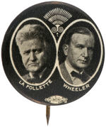 "LA FOLLETTE/WHEELER" 1924 PROGRESSIVE PARTY JUGATE.