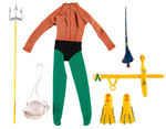 CAPTAIN ACTION AQUAMAN UNIFORM AND EQUIPMENT.