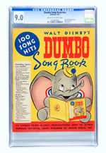 "DUMBO SONG BOOK" GRADED BY CGC.