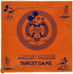 "MICKEY MOUSE TARGET GAME" BOXED LARGE VARIETY.