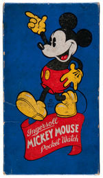 "INGERSOLL MICKEY MOUSE POCKET WATCH" BOXED VARIETY.