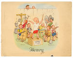 “HENRY”  ENGLISH CIGARETTE CARDS  AND ALBUM.