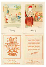 “HENRY”  ENGLISH CIGARETTE CARDS  AND ALBUM.