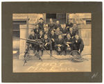 LARGE 1907 MINING ENGINEERS CLASS PHOTO.