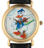 DONALD DUCK "DISNEY ORIGINAL ART WATCH" LOT.