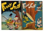 "FUNNY STUFF" COMIC LOT OF NINE ISSUES.